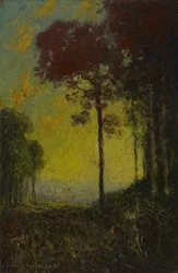 Atardecer de otoño, 1908